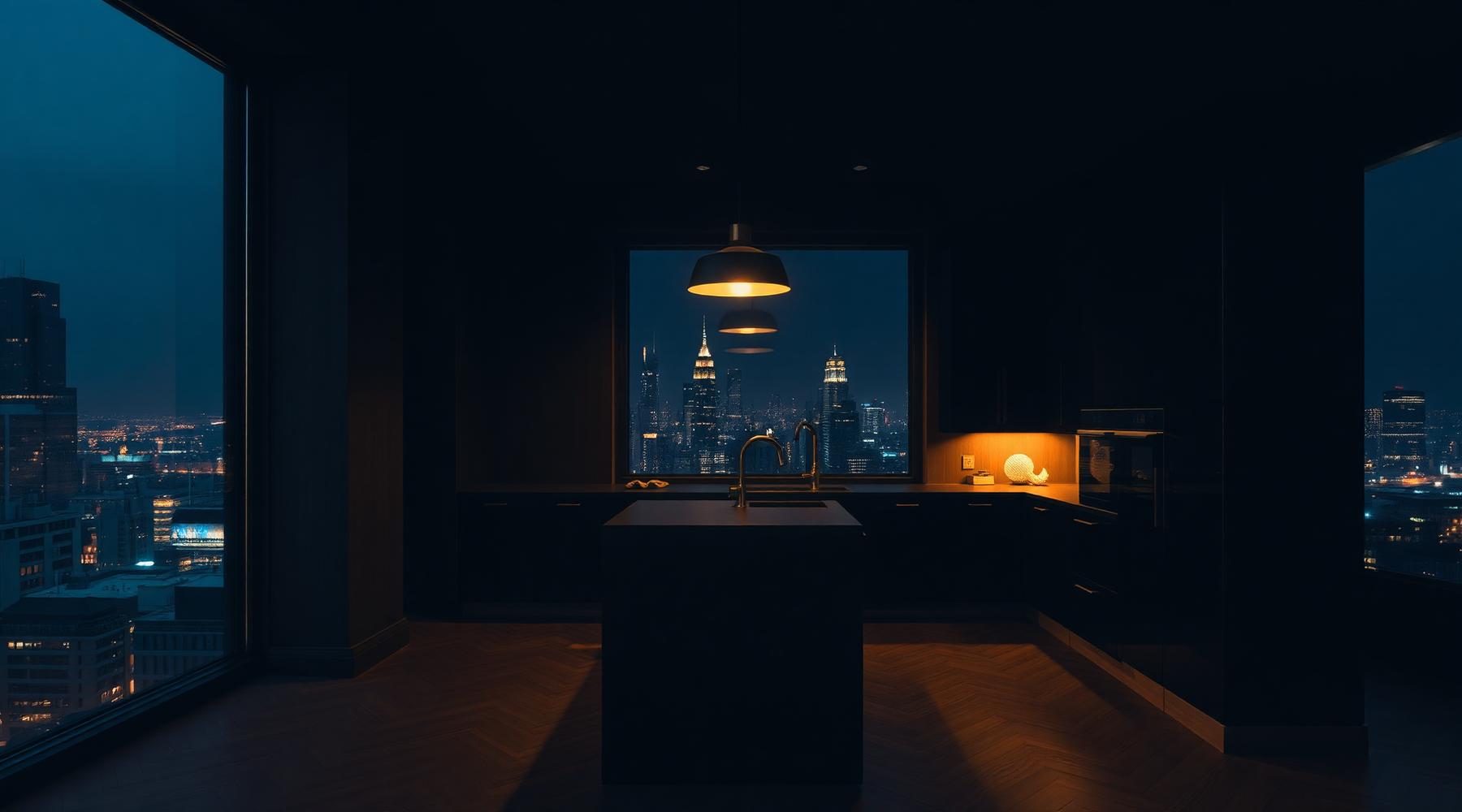 Moody luxury interior teaser for upcoming Plan-A Living property